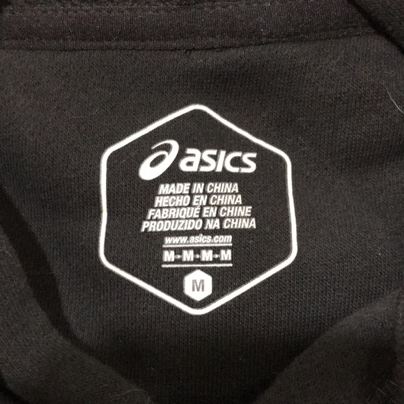 Asics Medium Black Hoodie - Picture 7 of 9
